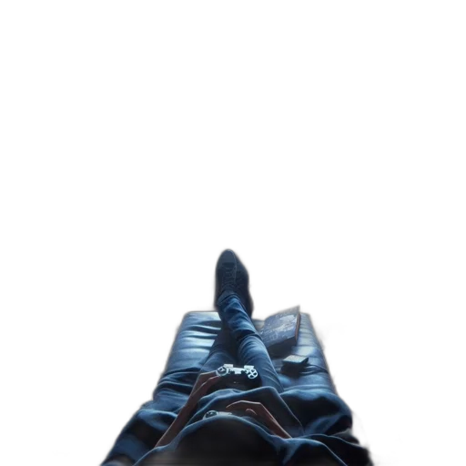 shoes, jacket, umbrella, dress, 3d render, cyberpunk, vaporwave, photorealistic transparent PNG cut-out