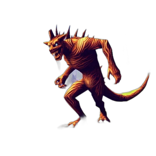 dragon, creature, animal, staff, concept art, pixel art, fantasy art, 3d render transparent PNG cut-out