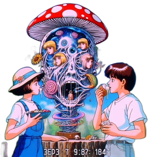 mask, robot, face, hat, vaporwave, concept art, pixel art, anime transparent PNG cut-out