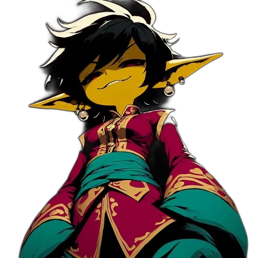 staff, jacket, dragon, mask, concept art, pixel art, fantasy art, cartoon transparent PNG cut-out