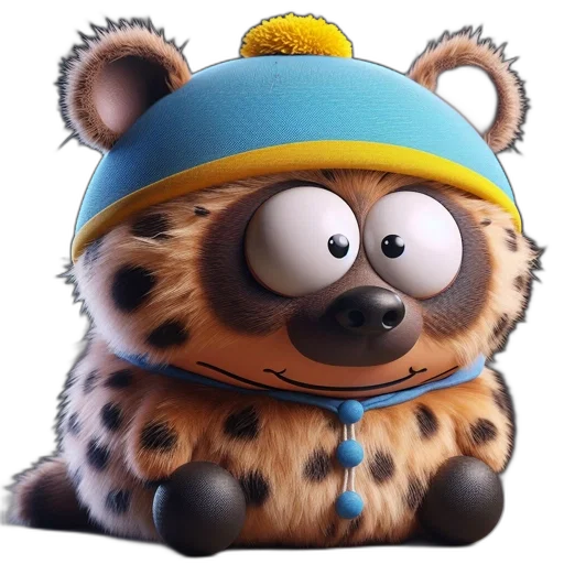 hat, animal, creature, 3d render, concept art, cartoon, photorealistic, 3d-rendered transparent PNG cut-out