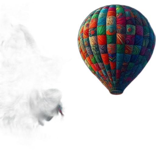 mask, dragon, 3d render, concept art, photorealistic, fog, fire, colorful transparent PNG cut-out