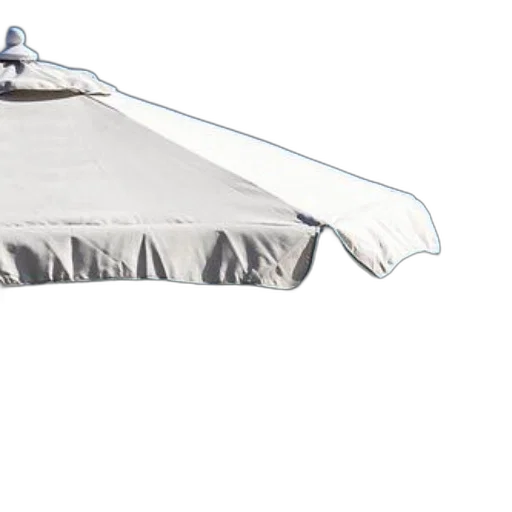 umbrella, jacket, staff, sword, 3d render, white, beach, blurred transparent PNG cut-out