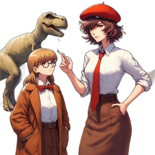 animal, creature, hat, staff, concept art, anime, pixel art, cartoon transparent PNG cut-out