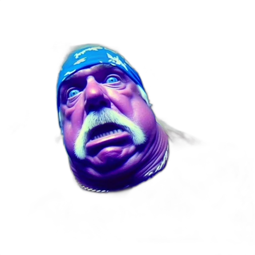 mask, creature, face, food, 3d render, photorealistic, concept art, vaporwave transparent PNG cut-out