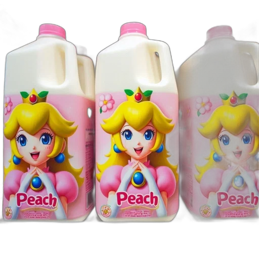 bottle, vaporwave, 3d render, store, shelf, displays, multiple, gallon transparent PNG cut-out