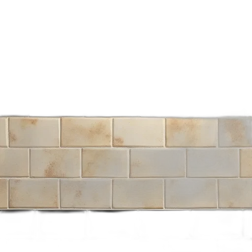 furniture, 3d render, earth tones, close-up, view, tiled, wall, beige transparent PNG cut-out