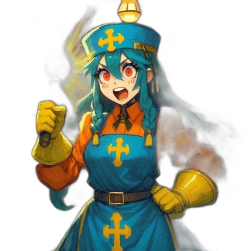 staff, weapon, sword, crown, pixel art, concept art, anime, fantasy art transparent PNG cut-out