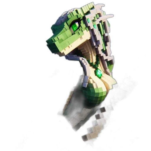 robot, weapon, dragon, creature, 3d render, concept art, pixel art, fantasy art transparent PNG cut-out