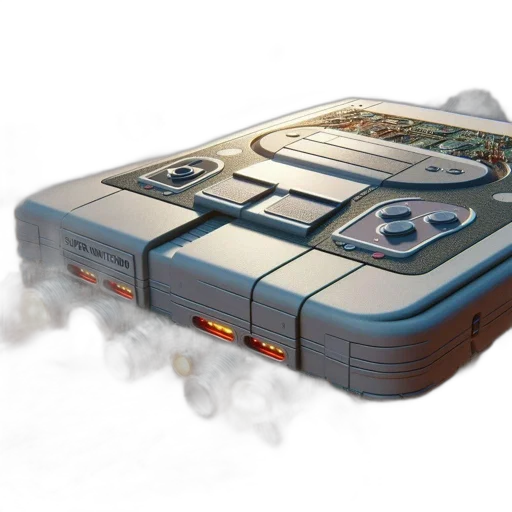 concept art, 3d render, massive, detailed, super, nintendo, entertainment, system transparent PNG cut-out
