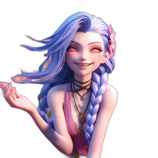 staff, face, jewelry, fantasy art, concept art, pixel art, anime, pastel transparent PNG cut-out