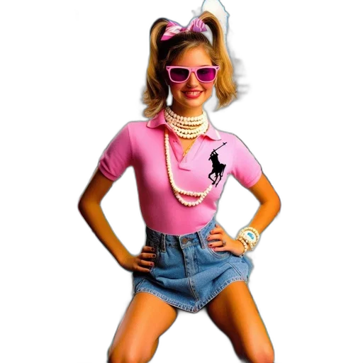 animal, dress, jacket, vaporwave, concept art, 3d render, cartoon, collage transparent PNG cut-out