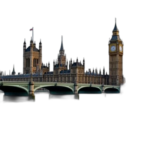 building, crown, photorealistic, 3d render transparent PNG cut-out