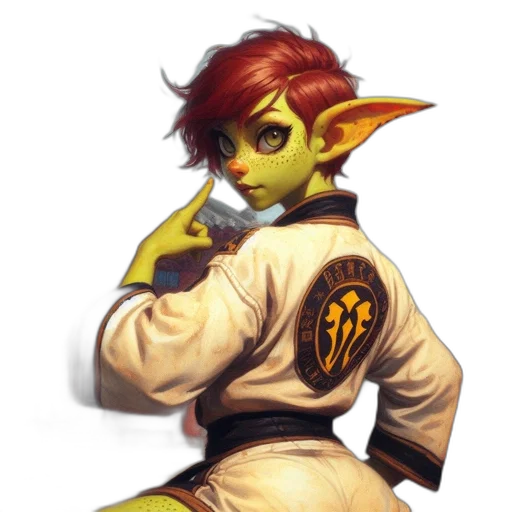 staff, jacket, concept art, fantasy art, pixel art, comic book art, green, anthropomorphic transparent PNG cut-out