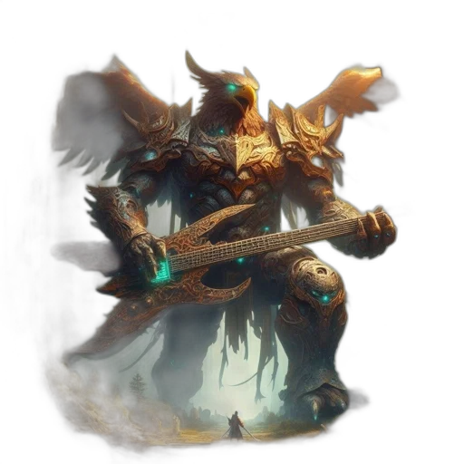 dragon, weapon, creature, sword, concept art, fantasy art, 3d render, pixel art transparent PNG cut-out