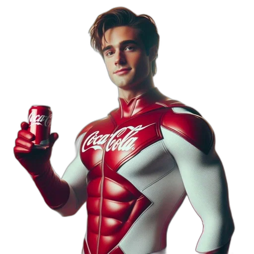 bottle, robot, jacket, animal, concept art, photorealistic, comic book art, 3d render transparent PNG cut-out
