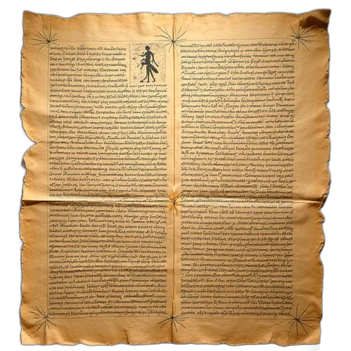 dragon, sword, weapon, article, papyrus, manuscript, museum, cambridge transparent PNG cut-out
