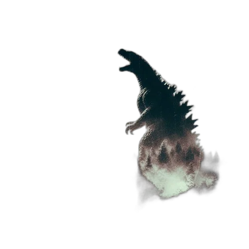 dragon, creature, hair, animal, concept art, 3d render, watercolor, photorealistic transparent PNG cut-out