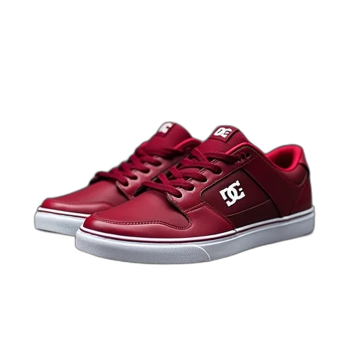 shoes, 3d render, red, mens transparent PNG cut-out