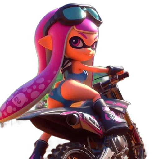 weapon, animal, jacket, concept art, 3d render, vaporwave, photorealistic, neon transparent PNG cut-out