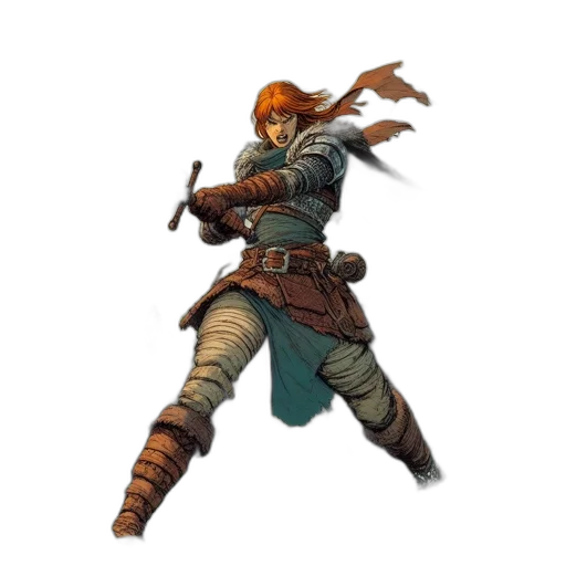 staff, sword, weapon, concept art, fantasy art, pixel art, 3d render, earth tones transparent PNG cut-out