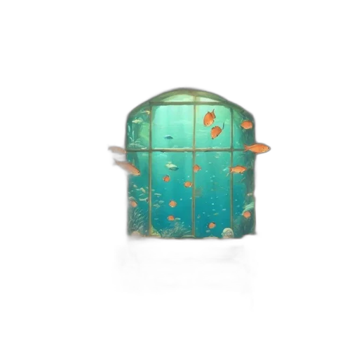 furniture, robot, jewelry, crown, 3d render, concept art, pixel art, vaporwave transparent PNG cut-out