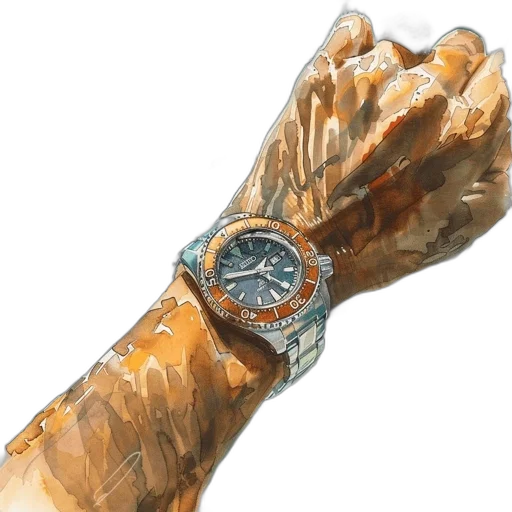 jewelry, staff, weapon, photorealistic, human, hand, wristwatch, ring transparent PNG cut-out