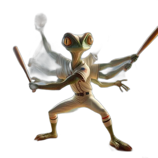 staff, creature, robot, sword, concept art, fantasy art, 3d render, comic book art transparent PNG cut-out