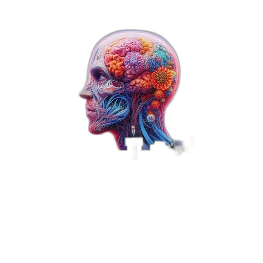 crown, mask, face, jewelry, concept art, 3d render, vaporwave, pixel art transparent PNG cut-out