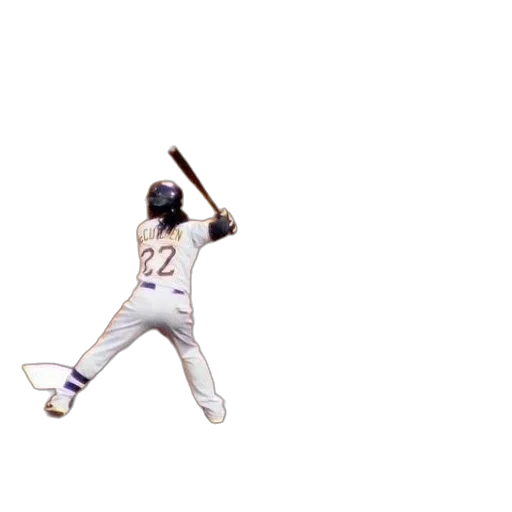 baseball, player, number, his transparent PNG cut-out