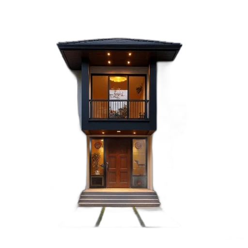 furniture, building, 3d render, photorealistic transparent PNG cut-out