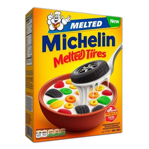 food, fire, monochrome, colorful, cereal, box, labeled, melted transparent PNG cut-out