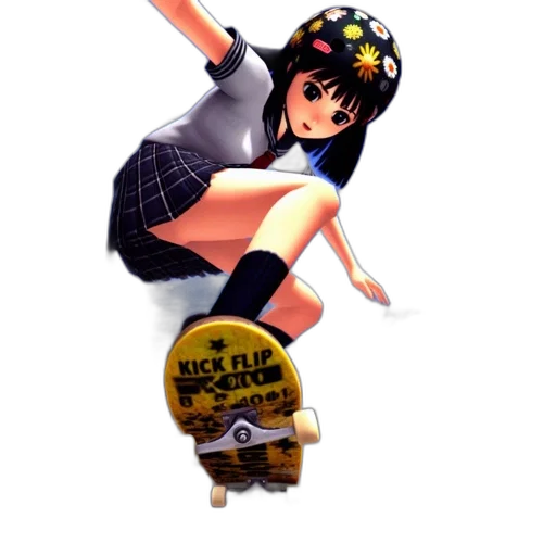 3d render, photorealistic, concept art, anime, screen, capture, video, game transparent PNG cut-out