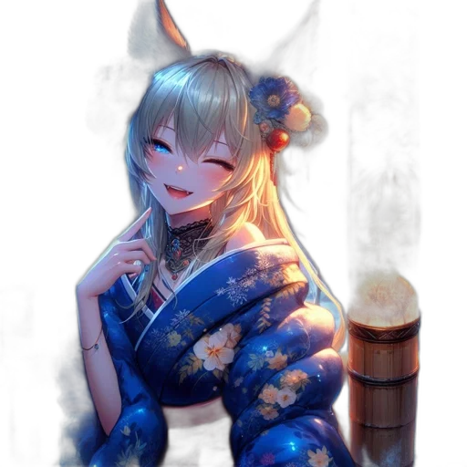 dragon, staff, dress, weapon, fantasy art, anime, concept art, watercolor transparent PNG cut-out