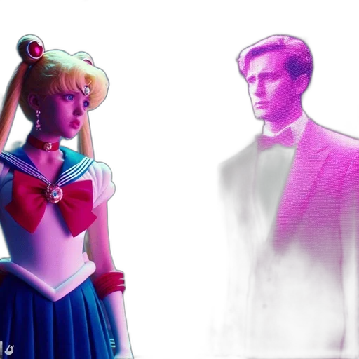 dress, concept art, vaporwave, anime, 3d render, neon lights, outer space, fire transparent PNG cut-out