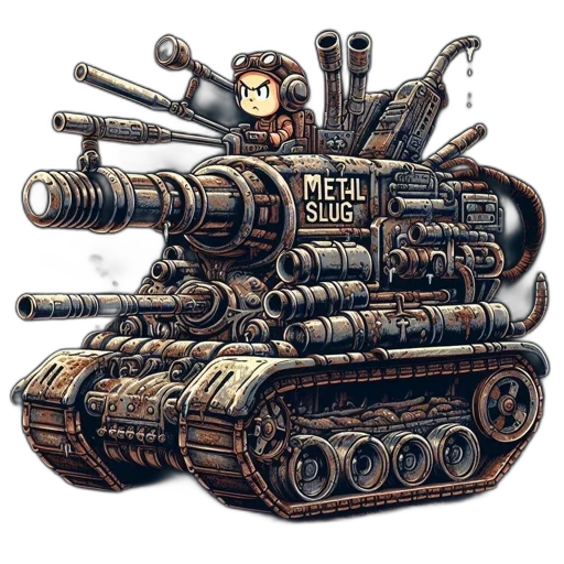 weapon, robot, car, animal, concept art, comic book art, watercolor, pixel art transparent PNG cut-out