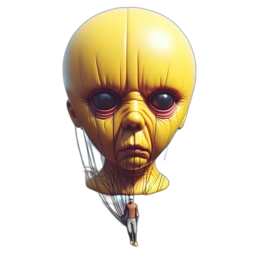mask, face, robot, staff, 3d render, concept art, photorealistic, pixel art transparent PNG cut-out
