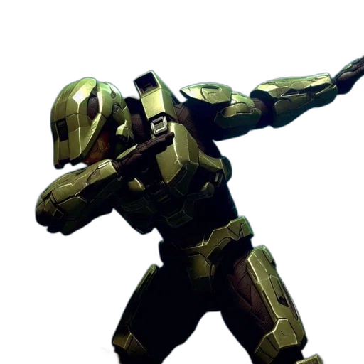 robot, weapon, sword, 3d render, concept art, pixel art, green, individual transparent PNG cut-out