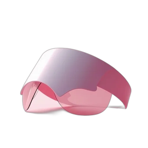 jewelry, mask, hat, 3d render, vaporwave, pastel, neon, ultralight transparent PNG cut-out