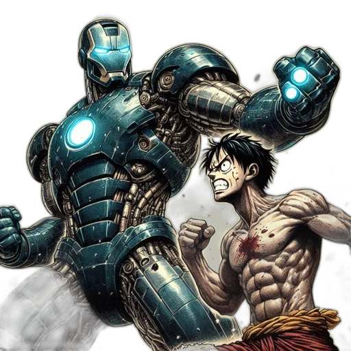 comic book art, concept art, fantasy art, pixel art, muscular, young, man, spiky transparent PNG cut-out