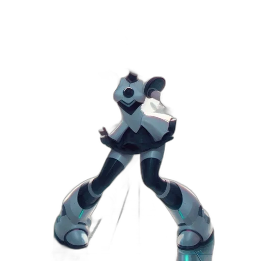 robot, weapon, creature, animal, 3d render, concept art, pixel art, vaporwave transparent PNG cut-out
