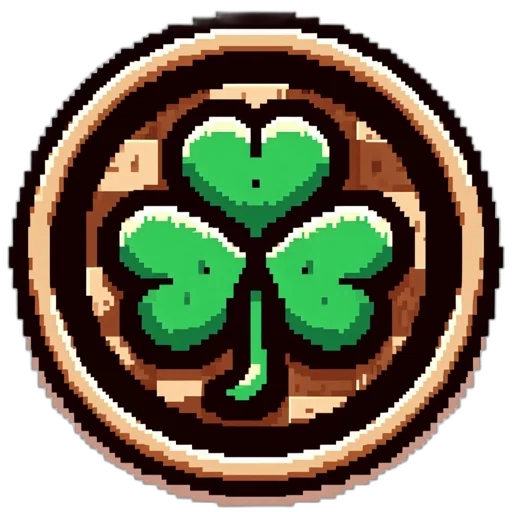 crown, flower, jewelry, staff, pixel art, concept art, green, earth tones transparent PNG cut-out