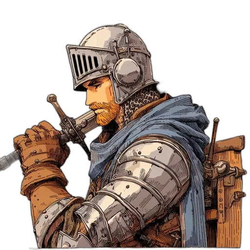 sword, weapon, staff, crown, fantasy art, concept art, comic book art, pixel art transparent PNG cut-out