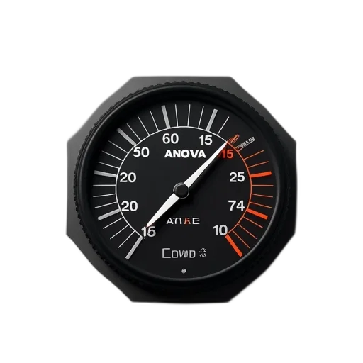 anova, 8558, performance, gauge transparent PNG cut-out