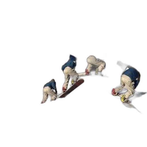 staff, weapon, concept art, 3d render, snow, snowboarder, performs, trick transparent PNG cut-out