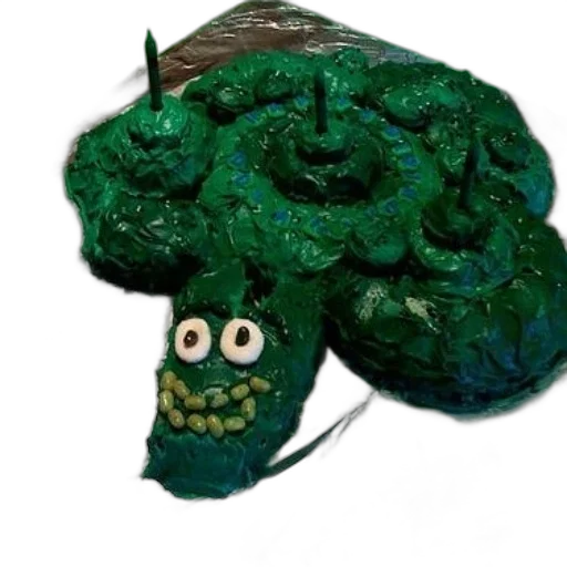 mask, hat, crown, creature, 3d render, concept art, photorealistic, green transparent PNG cut-out