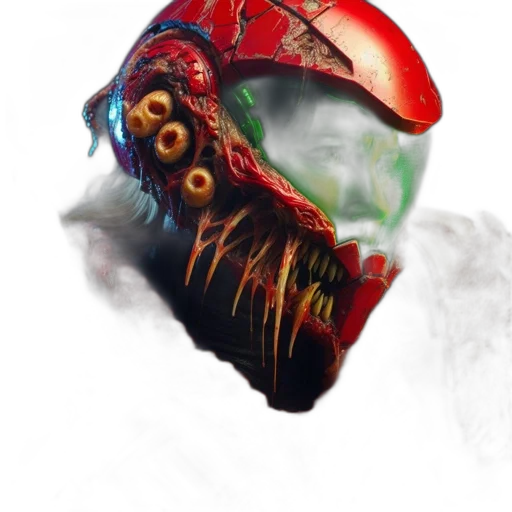 mask, creature, crown, face, concept art, photorealistic, fantasy art, watercolor transparent PNG cut-out