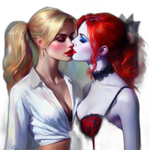 fantasy art, comic book art, concept art, photorealistic, neon lights, fire, red, two transparent PNG cut-out