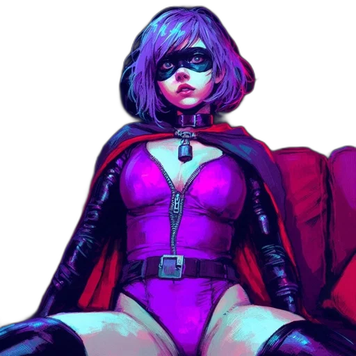 jacket, robot, cyberpunk, concept art, comic book art, pixel art, neon lights, neon transparent PNG cut-out