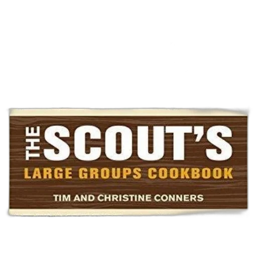 food, scout, large, groups, cookbook, tim, christine, conners transparent PNG cut-out